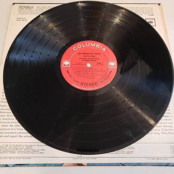 Say Wonderful Things by Patti Page vinyl record - Picture 4 of 4